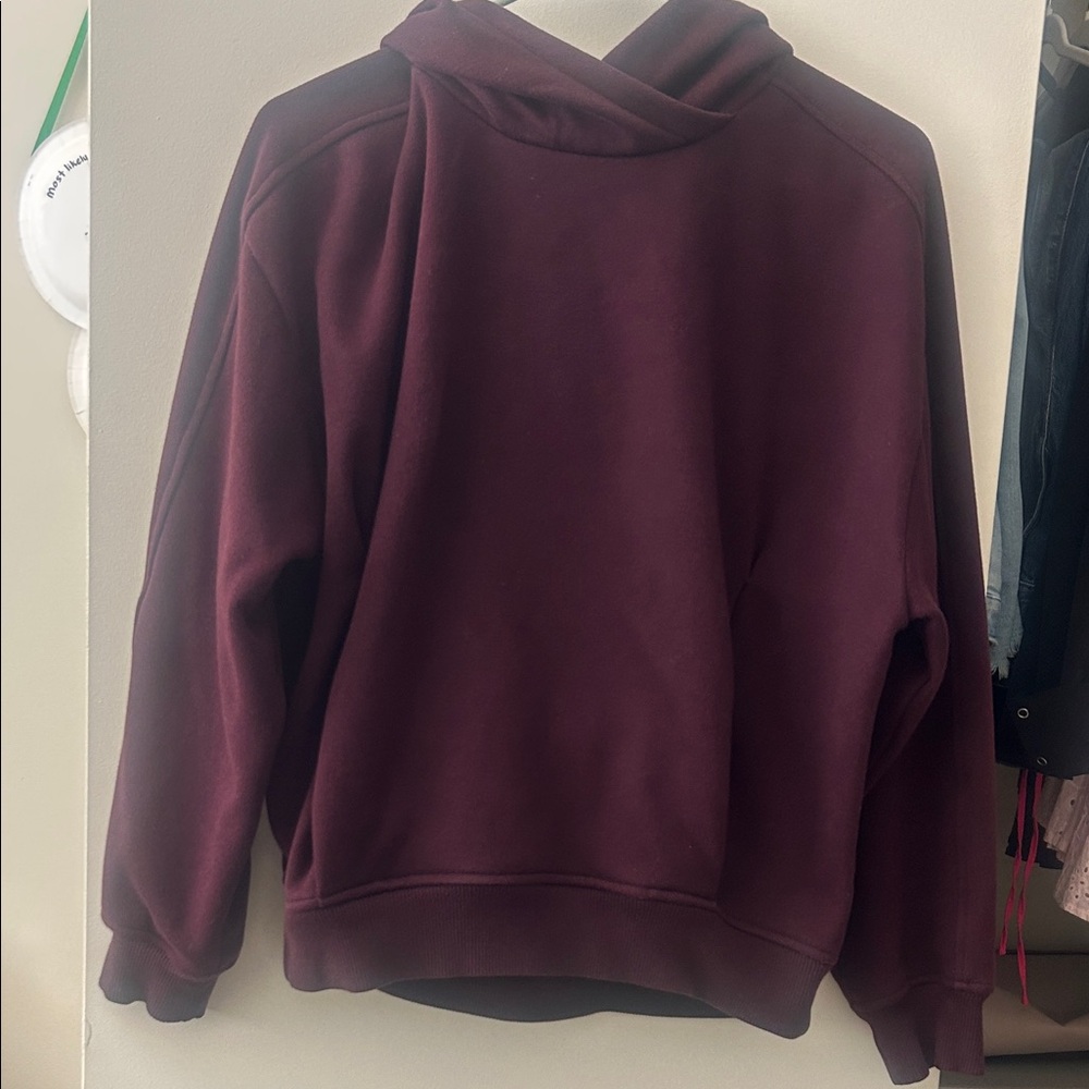 Burgundy Hoodie